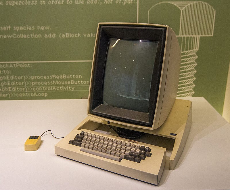 Xerox Alto personal workstation, 1973