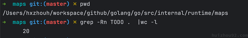 More TODO in maps src
