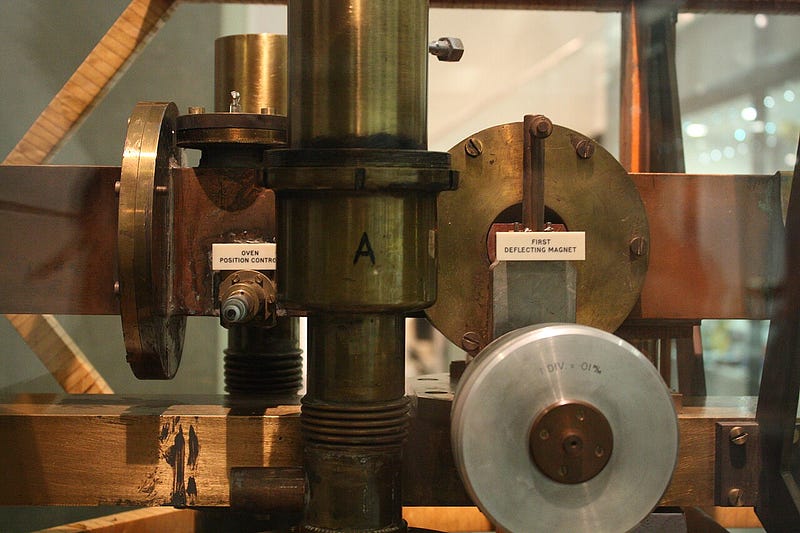 The Mk. 1 caesium atomic clock at the Science Museum in London