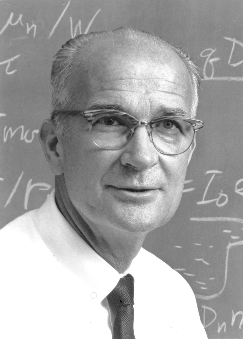 William Shockley, Nobel laureate and co-inventor of the transistor. Chuck Painter / Stanford News Service, CC BY 3.0, via Wikimedia Commons.