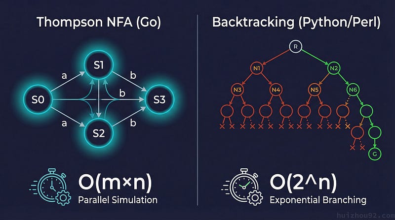 Thompson NFA vs Backtracking