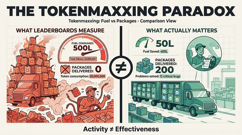 The Tokenmaxxing Paradox: Fuel vs Packages