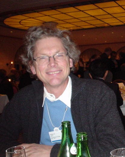 Bill Joy at the World Economic Forum in Davos, 2003. By then Sun was already in freefall — but the mind that rewrote Unix, designed NFS, and co-invented TCP/IP’s socket API was still intact.