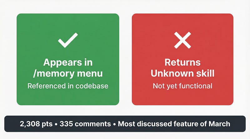 /dream Command Status: Visible in Menu But Returns Unknown Skill
