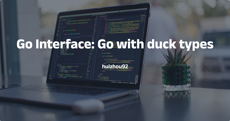 Go Interface: Go with duck types.
