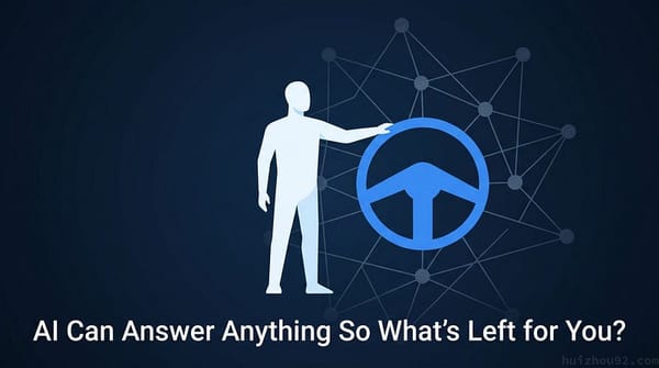 Cover: AI Can Answer Anything, So What’s Left For You?