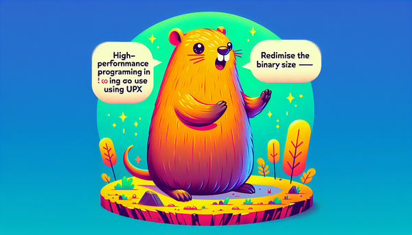 Golang High-Performance Programming EP2: Reduce The Size Of Executable Binary Files With upx