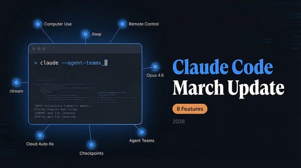 Claude Code March Update: 8 Features Broken Down, With Setup Instructions