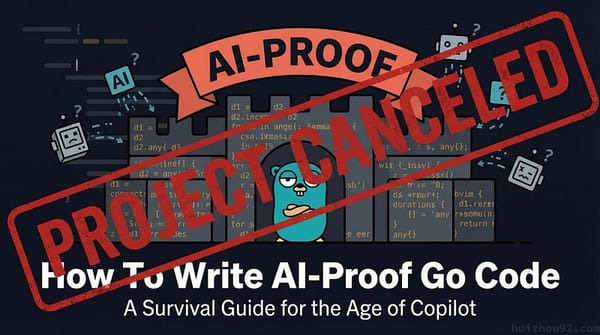 How To Write AI-Proof Go Code: A Survival Guide for the Age of Copilot