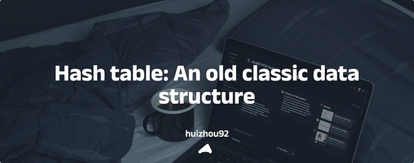 Hash table: An old classic data structure